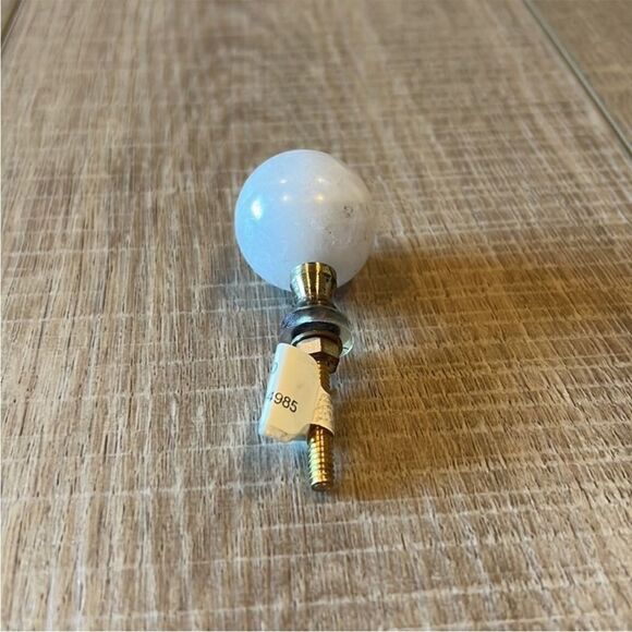 Anthropologie Rose Quartz Gemma Knob - Picture 6 of 9